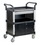 Vestil CSC-DD commercial cart 33x19 3-shelf w/ doors, Price/EACH