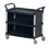 Vestil CSC-P commercial cart 43x20 3-shelf w/ panels, Price/EACH