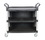 Vestil CSC-P commercial cart 43x20 3-shelf w/ panels, Price/EACH