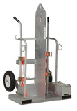Vestil CYL-2-G galvanized welding torch cart 500 lb