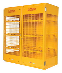 Vestil CYL-H-16 horizontal cylinder cabinet 16 capacity