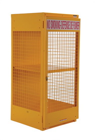 Vestil CYL-LP-8-CA candian cylinder storage cabinet 8 cap