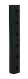 Vestil DBE-30-1 hardened molded rubber bumper one 30 in