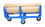 Vestil DCC-2860-4 heavy duty cradle cart 4k lb 60 x 31.5, Price/EACH