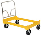 Vestil DR-CART-2-HLK cart for two drum storage rack w/handle