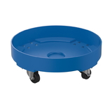 Vestil DRUM-DP-LD-55-BU drum dolly ld poly blue 55 gallon