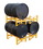 Vestil DRUM-RACK-2 stackable drum rack 2 drum 55 gallon, Price/EACH