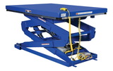 Vestil EHLTD-1-70 double leg scissor lift table 1k 72 x 48