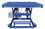 Vestil EHLTX-3-39 elec scissor lift 3000 lb cap 39 in, Price/EACH