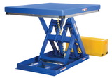 Vestil EHLTX-4853-2-39 low profile electric lift table 53x48