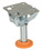 Vestil FL-LKL-5 floor lock steel/poly 5-1/2 to 6-1/4 in, Price/EACH