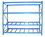 Vestil FLOW-4-3 carton rack w/gravity roll 48 in 3 lvl, Price/EACH