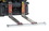 Vestil HDFMS-48 48in hd magnetic sweeper forklift hanger, Price/EACH
