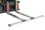 Vestil HDFMS-72 72in hd magnetic sweeper forklift hanger, Price/EACH