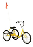 Vestil IBIKE-3-DCHH-Y industrial bicycle-medium duty-yellow