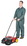 Vestil JAN-SM manual brush sweeper small gear driven, Price/EACH