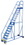 Vestil LAD-16-21-G warehouse ladder 58 deg grip 16 stp 21in, Price/EACH