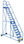 Vestil LAD-16-21-G warehouse ladder 58 deg grip 16 stp 21in, Price/EACH