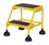 Vestil LAD-2-Y spring loaded roll ladder 2 step yellow, Price/EACH