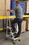 Vestil LAD-3-W spring loaded roll ladder 3 step white, Price/EACH