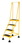 Vestil LAD-4-Y spring loaded roll ladder 4 step yellow, Price/EACH