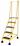 Vestil LAD-5-Y spring loaded roll ladder 5 step yellow, Price/EACH