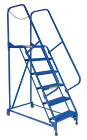 Vestil LAD-MM-6-P maintenance ladder 6 step perforated