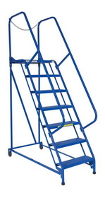 Vestil LAD-MM-7-P maintenance ladder 7 step perforated