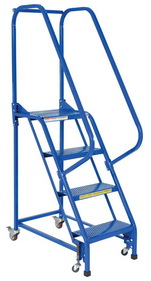 Vestil LAD-PW-18-4-P pw ladder perf 16.8125 in 4 step