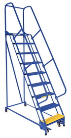 Vestil LAD-PW-26-9-P pw ladder perf 23.5625 in 9 step