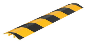 Vestil LHCR-48-YB alum hose/cable crossover 48 in yel/blk