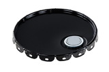 Vestil LID-STL-S spout top steel lid 5 gallon black