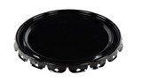 Vestil LID-STL-UN un rated steel lid 5 gallon black