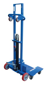 Vestil LLPH-500-4SFL low profile foot pump lift swivel caster