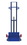 Vestil LLPH-500-FW low profile foot pump lift fixed wheel, Price/EACH