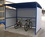 Vestil MDS-96-BK multi-duty bicycle shelter 120 in, Price/EACH
