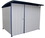 Vestil MDS-96-DR multi-duty shed w/front doors 120 in, Price/EACH