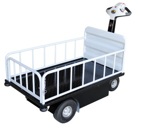 Vestil NE-CART-2 traction drive cart top load w/ gate