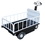 Vestil NE-CART-2 traction drive cart top load w/ gate, Price/EACH