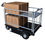 Vestil NE-CART-3 traction drive cart-1 shelfs-side load, Price/EACH
