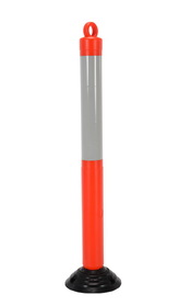 Vestil OPBOL-47 orange plastic bollards 47.25 in height