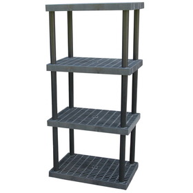 Vestil PBSS-3624-4 plastic bulk shelf&storage 36x24 4 shelf