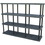Vestil PBSS-9624-4 plastic bulk shelf&storage 96x24 4 shelf, Price/EACH