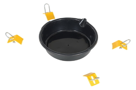 Vestil PDOL-DPAN optional drip pan for bucket/pail dolly