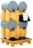 Vestil PDR-4 poly 4 (55 gallon) drum rack 3000 lb cap