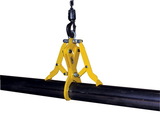 Vestil PG-C-045 heavy-duty cast iron pipe grab 450 lb