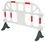 Vestil PHR-W white plastic handrailing section 40in, Price/EACH