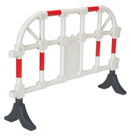 Vestil PHR-W white plastic handrailing section 40in