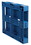 Vestil PLP2-4840-BLUE blue plastic pallet 6000 lb 48 x 40, Price/EACH