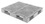 Vestil PLPR-4840 grey plastic pallet 4400 lb 48 x 40, Price/EACH